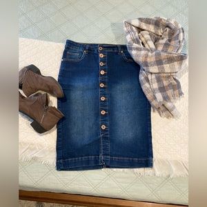 BeGirl Denim Pencil Skirt